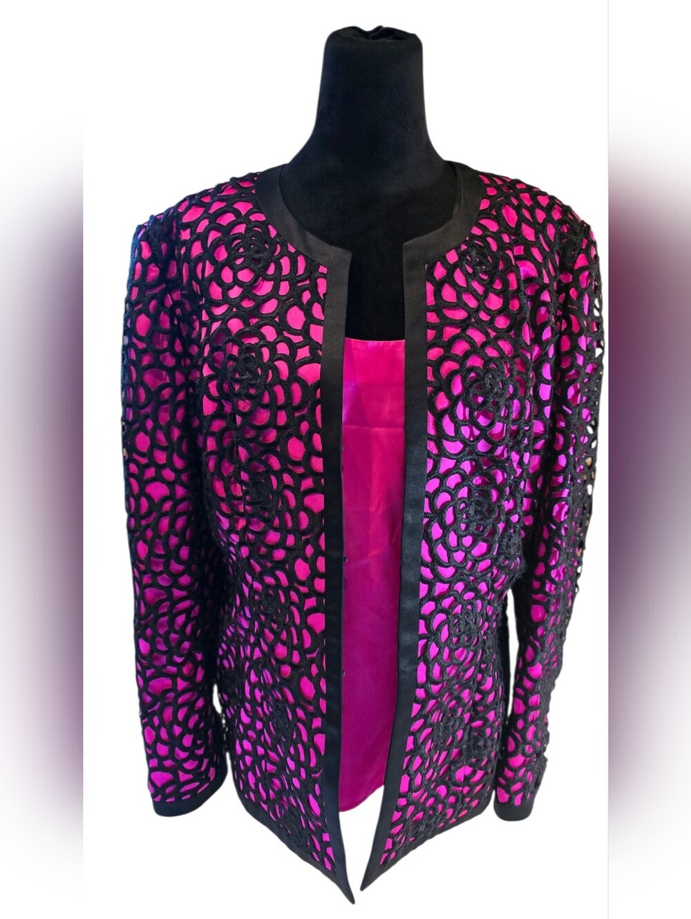 Solini Silk Jacket And Tank Size 12